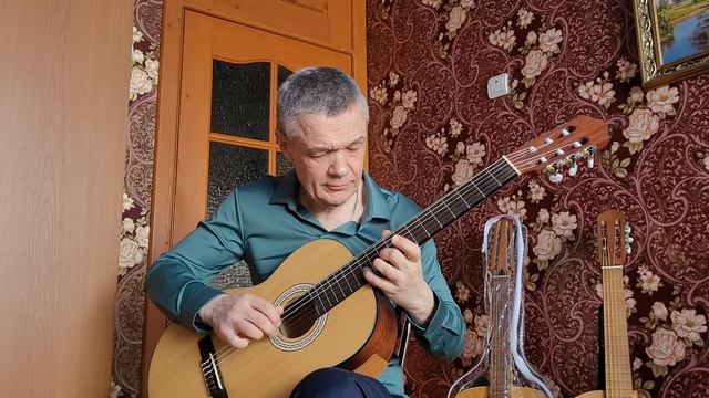 Бразильский танец Тико-Тико Зекиньи де Абреу на классической гитаре