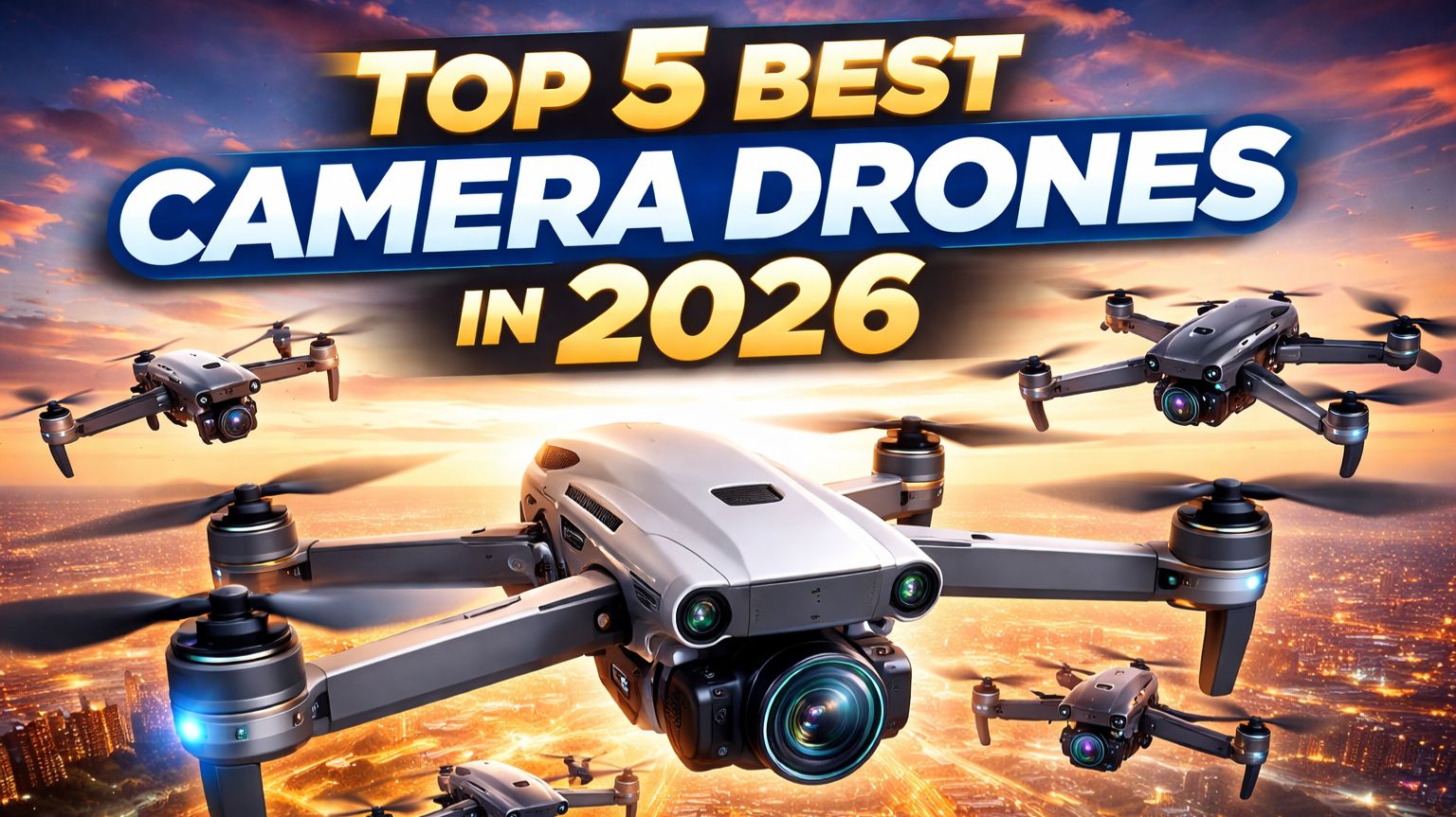The Top 5 Best Camera Drones In 2026 Ultimate Buyer’s Guide! DJI, Autel & More