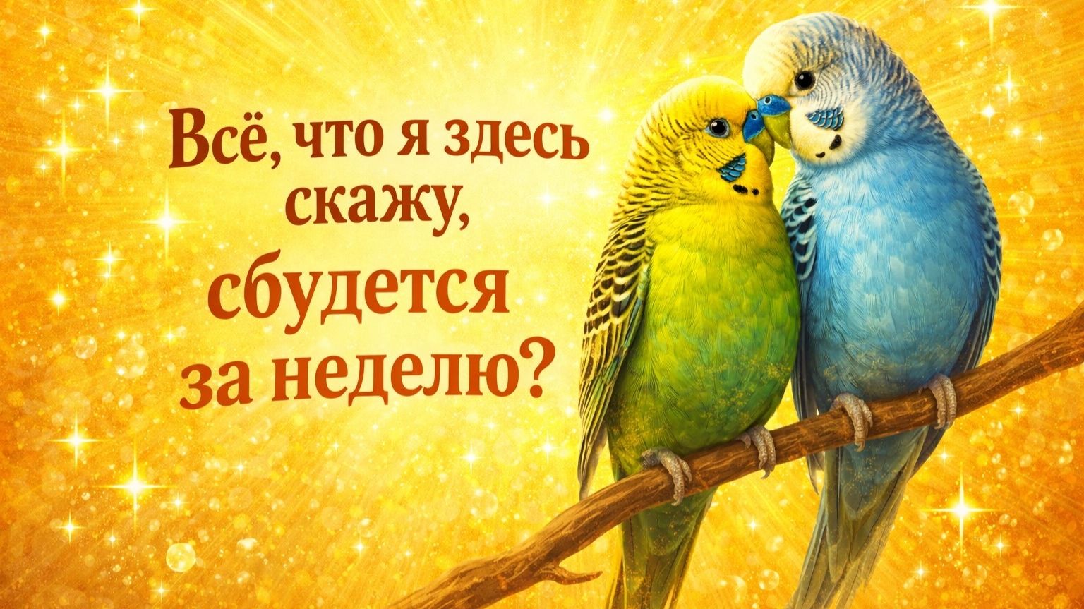 Всё, что скажу, будет в ближайшую неделю!!! Гадание на таро Tarot Reading