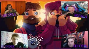 РЕАКЦИЯ ЮТУБЕРОВ НА КЛИПЫ МАЙНКРАФТЕРОВ 5