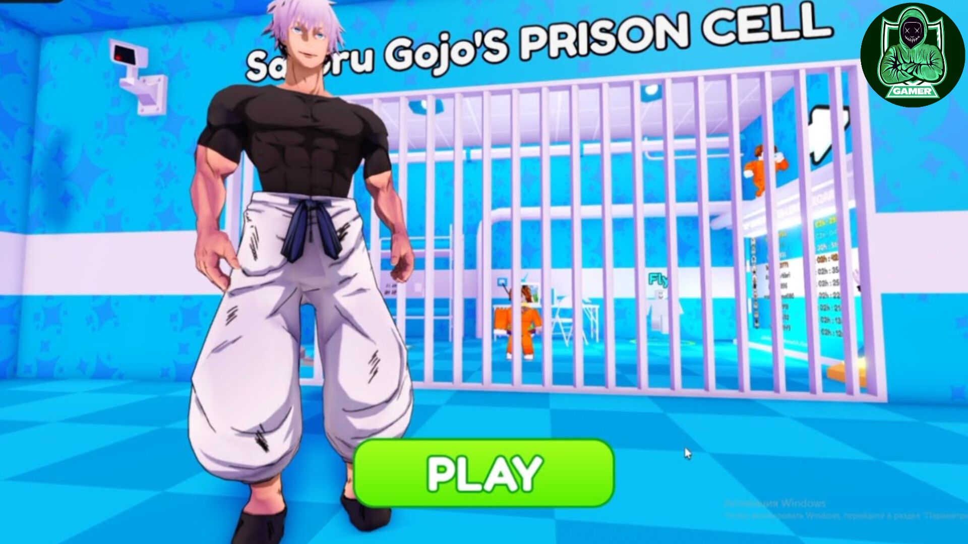 ⚡👁️ САТОРУ ГОДЗЕ СБЕЖАЛ ИЗ ТЮРЬМЫ ОББИ 🔓🏃 | Игровой процесс в #Roblox