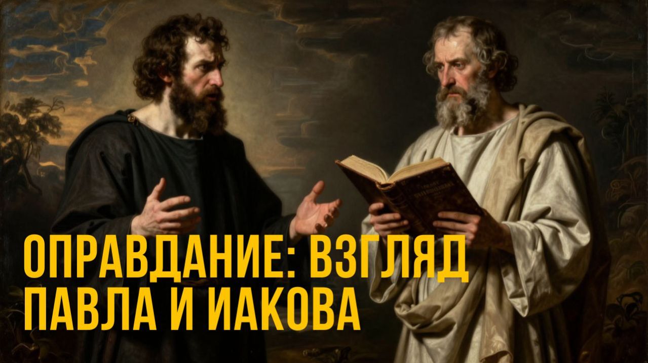 Апостолы Павел и Иаков: разногласие или единство.