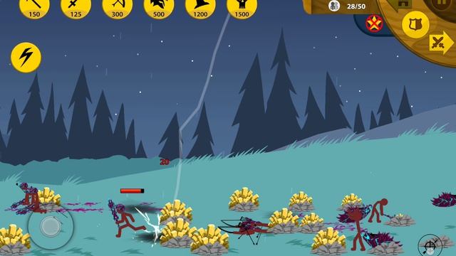 Stick War Legacy, миссия 319 ( Insane, без баффов, гальванический скин)