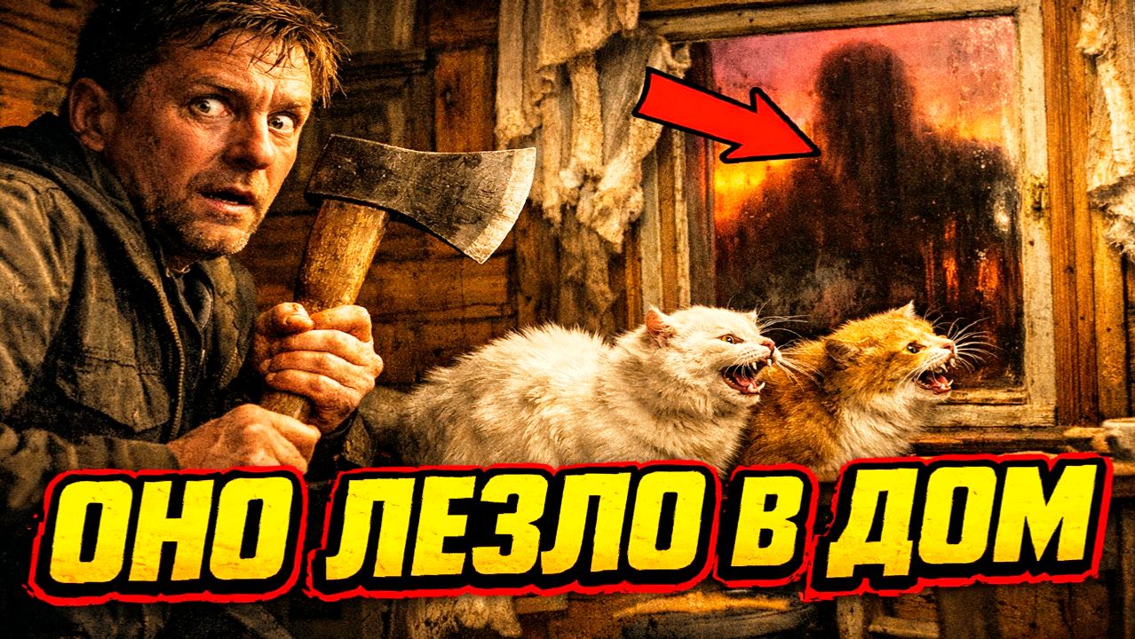 Коты спасли меня от НЕЧТО жуткого и мистического?