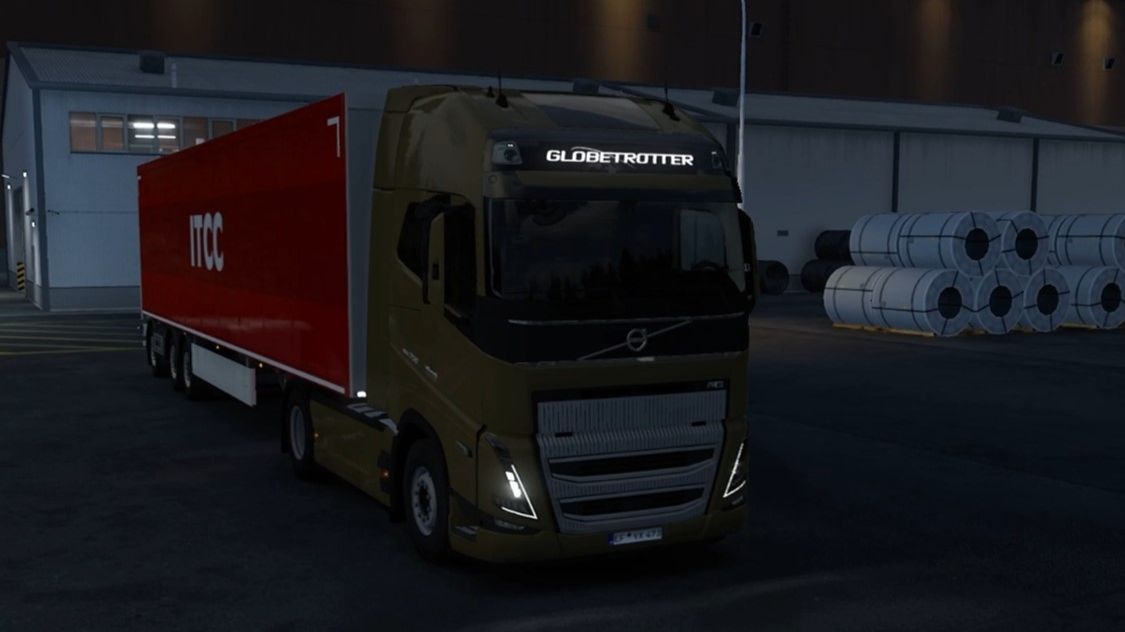 ETS 2 MP Gameplay - 7 Серия! Дуйсбург - Лилль! Везём лестницу!!