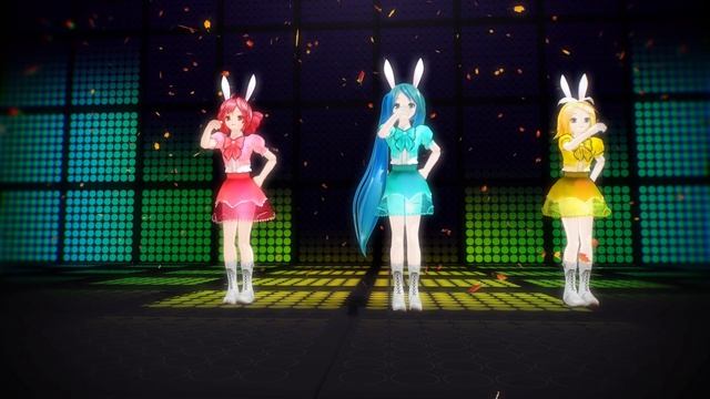 Chocolate Disco Ver 2.0 60 Fps(Шоколадная дискотека). Vocaloid Miku,Rin,Teto.Motion,Camera Downloads
