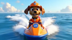 Щенячий патруль, Скай, Маршал, Эверест, Гончик, Крепышь и Зума