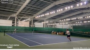 Разбор теннисного матча Эмиля Алимова и Игоря Чвырева - финал основного и доптурнира ТМТ