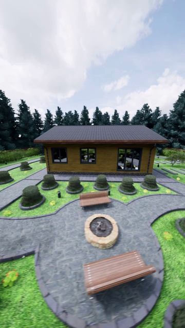 Дом из профилированного бруса 89 м2 за 5 млн руб