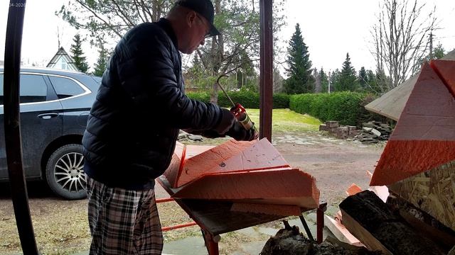 Крыша для утиного домика