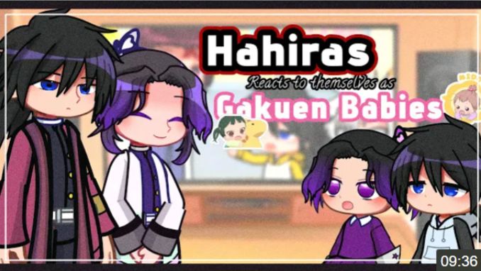 Hashiras Reacts To Themselves As Gakuen Babies🍼🧸, Gacha Life 2, Demon Slayer, React Video, Kny