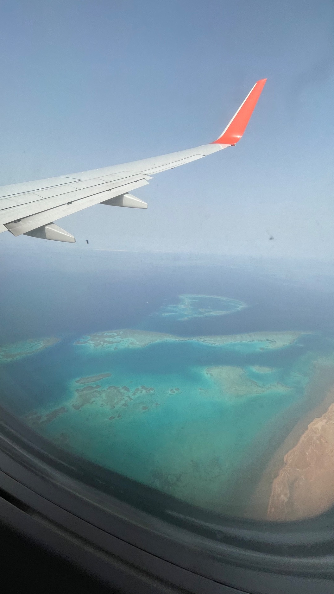 Приземление в Шарм-эль-Шейхе