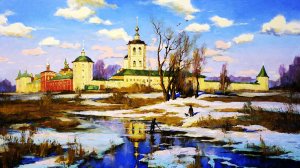 Весна в живописи художника Степана Нестерчука