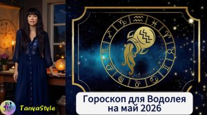 ВОДОЛЕЙ - Гороскоп на май 2026