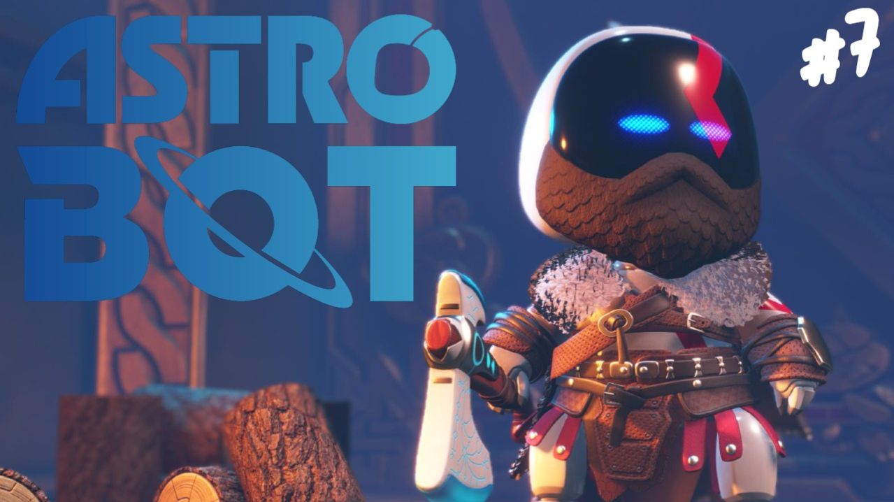 Astro Bot - Прохождение #7 Кратос. Бот войны.