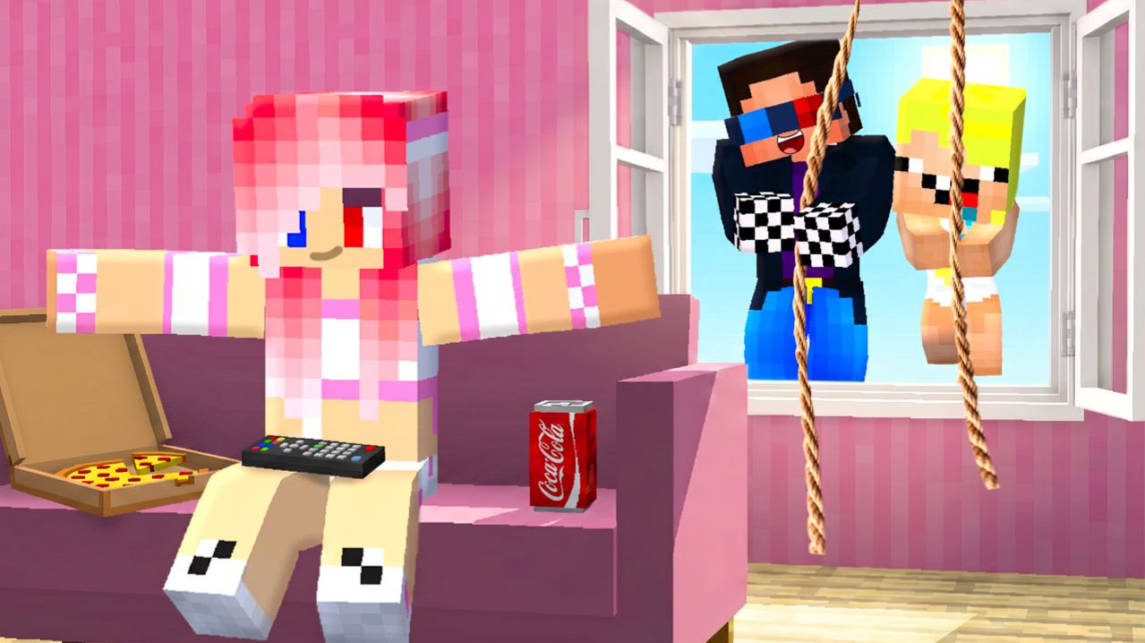 🤫5 СЛОМАННЫХ СПОСОБОВ ПРОБРАТЬСЯ В ДОМ ДЕВУШКИ В МАЙНКРАФТ! ШЕДИ МЕН MINECRAFT