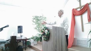 Богослужение церкви Евангельских христиан баптистов города Балашова