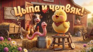 Добрые Детские Песни - Цыпа и червяк (Детская развивающая песенка)