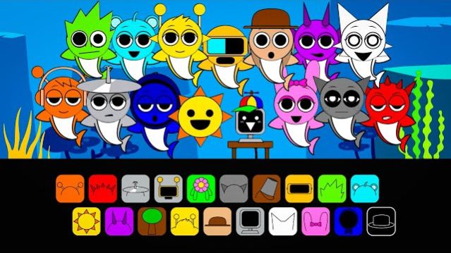 ИНКРЕДИБОКС СПРУНКИ SPRUNKI - BABY SHARK (КАВЕР)