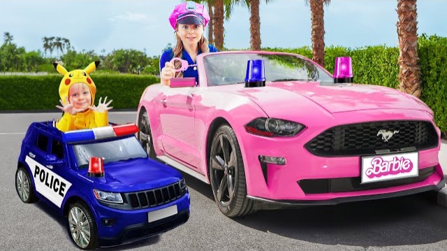 Barbie Полицейская охотится за преступниками