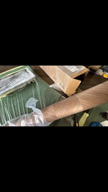 Монтаж шпонированных обоев