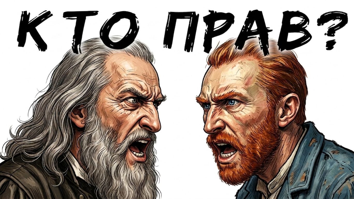 ДЕБАТЫ: ВАН ГОГ против ДА ВИНЧИ