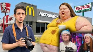 Я посетил самый толстый город в мире (76% людей имеют избыточный вес) _ РЕАКЦИЯ на Ruhi Çenet