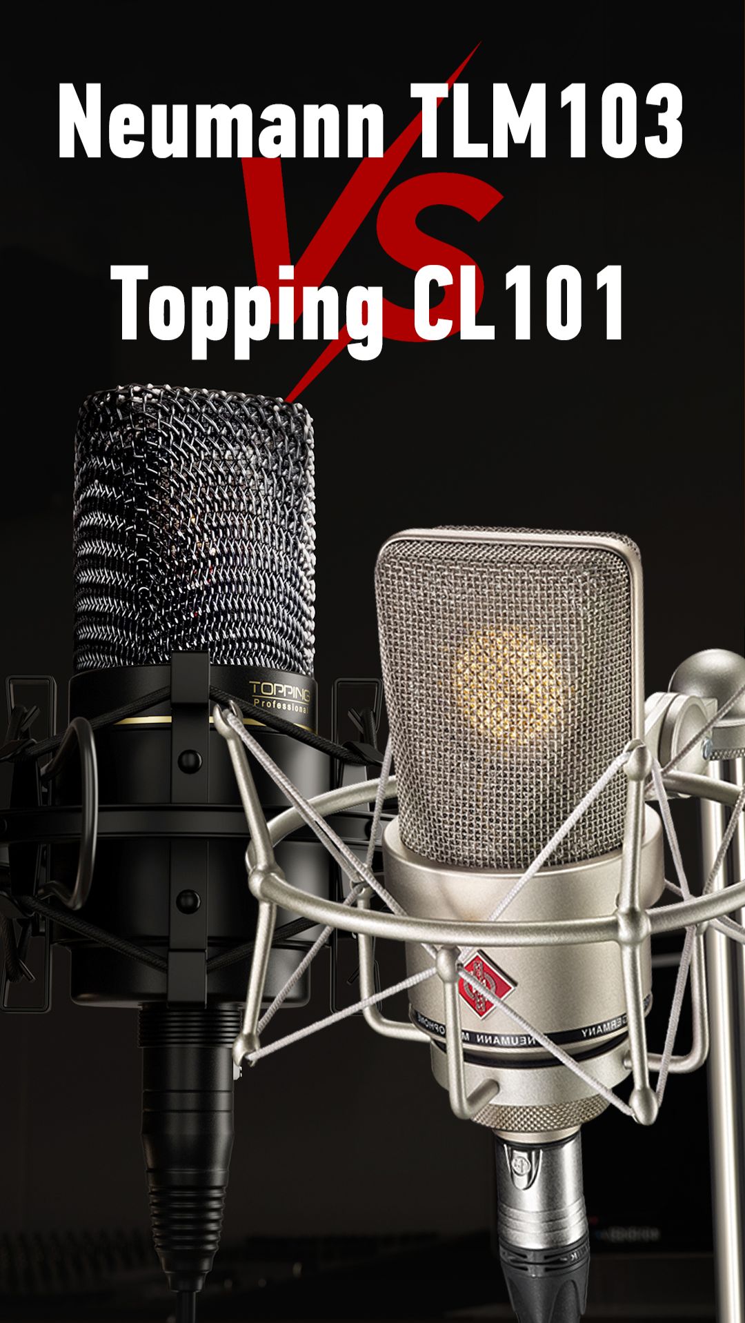 Neumann TLM 103 Vs Topping CL 101 — Убийца легенды или дешевая копия?