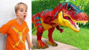 Приключения по спасению динозавров и другие забавные истории для детей