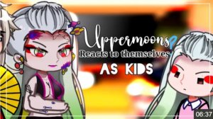 Uppermoons + Muzan React To Themselves As Kids, Gacha Life 2, Demon Slayer, Kny