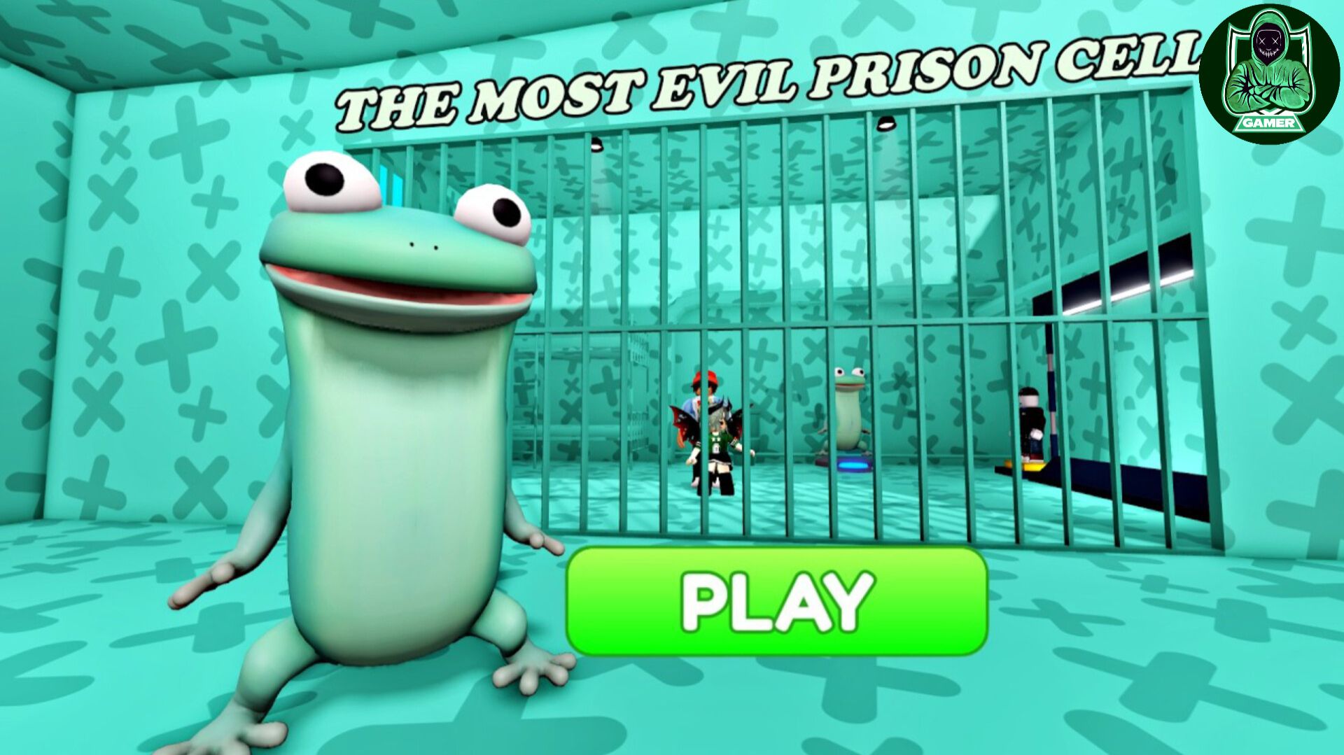 Ящерица сбежала из тюрьмы! (Обби) | Игровой процесс #roblox