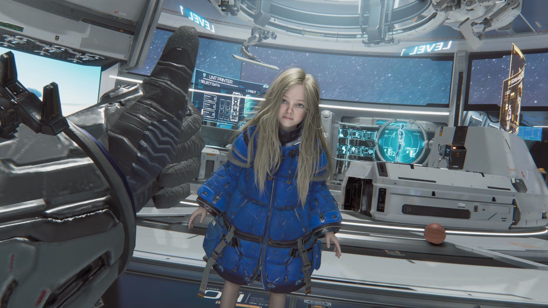 Pragmata (PS5 Pro) - серия 4 - Хороший пас, малявка!