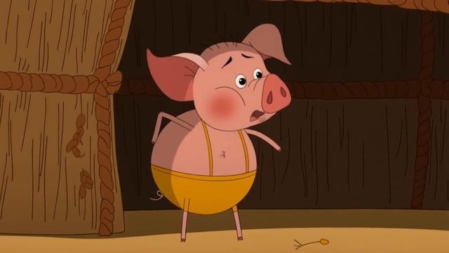 ТРИ ПОРОСЁНКА Мультфильм для детей 🐺🐷🐷🐷