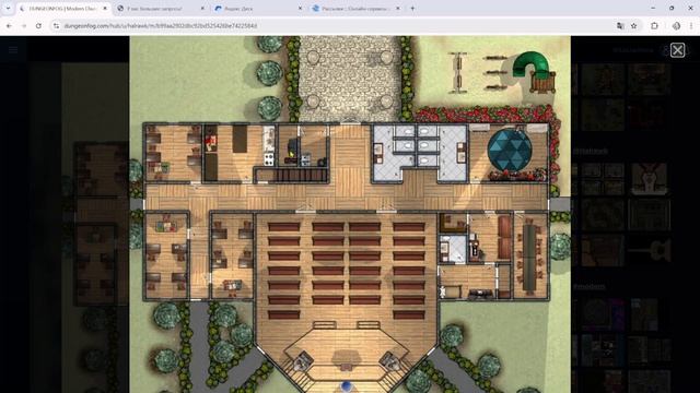 Карта в dungeonfog Урок 1