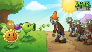 Зомби против растений Plants vs Zombies ПвЗ Растения против Зомби-2 PvZ Fusion Битва прохождение