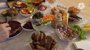 УЖИН 🍩🥗🤭и ПЕРВАЯ ночь НА новой КВАРТИРЕ! ☕🫖