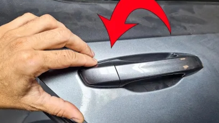 Как быстро снять наружную ручку задней двери - Skoda Octavia A7