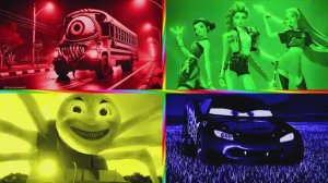 МУЛЬТИКИ ПРО МАШИНКИ: Пожиратель Автобусов и ОПАСНОЕ ИСПЫТАНИЕ на дороге 🚌👹