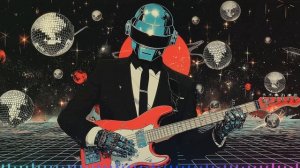 Daft Punk Galactic Funkline 🌠🎧 ｜ Chillwave, Synthwave, Retro Funk, Nu Disco, Electronic Playlist-(