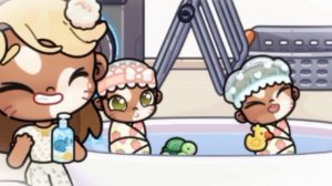 🍌рутина с двойняшкам   🎀🍭