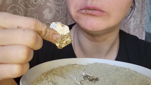 ASMR Akbulak In Paste And Crumbs ~ Асмр Акбулак в пасте и крошке