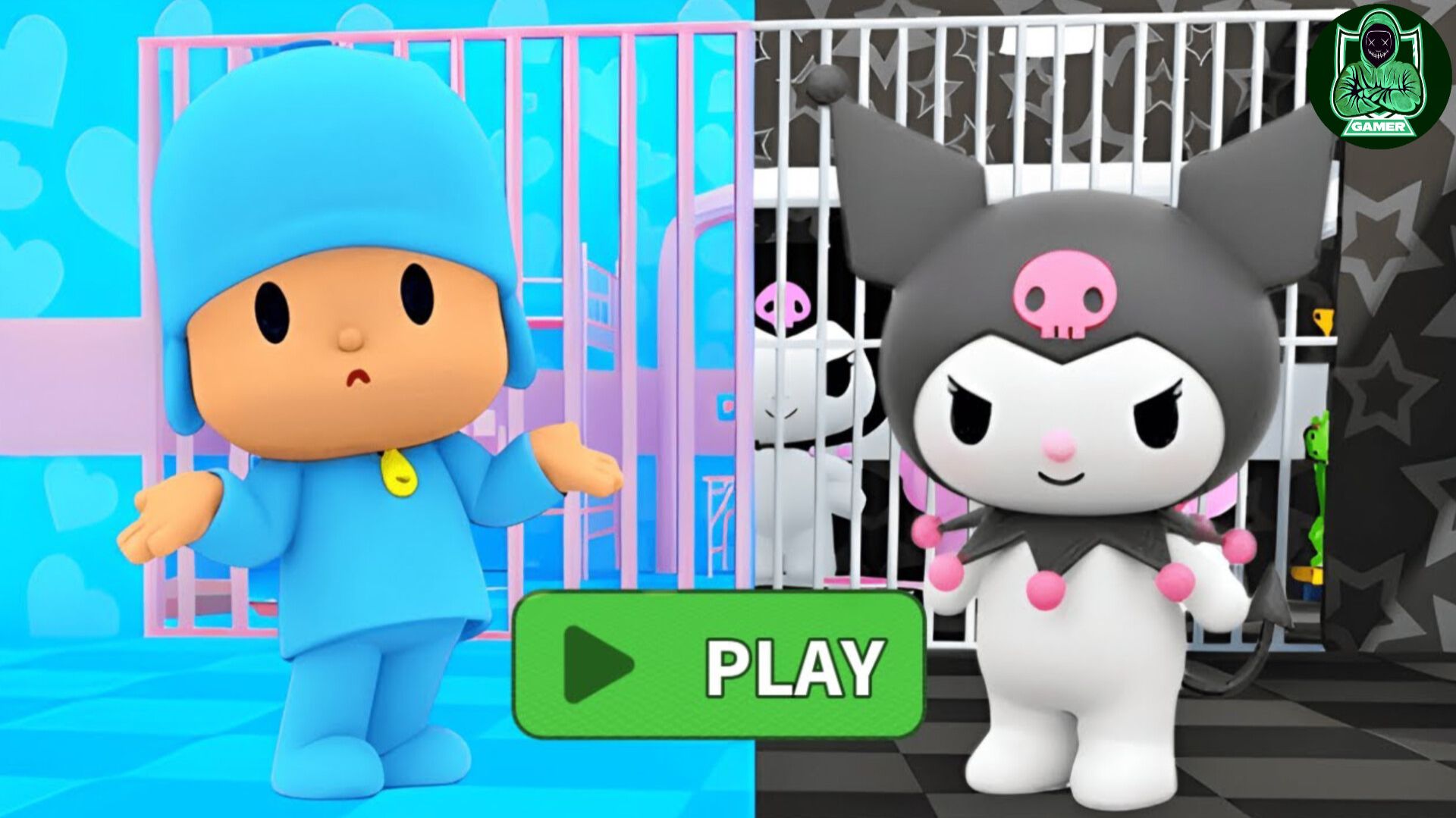 Покойо и Куроми сбегают из тюрьмы! Игровой процесс #roblox #покойо