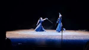 Фестиваль "Серебряная шпага". Один из номеров фестиваля. Приз за лучший женский бой18.04.26