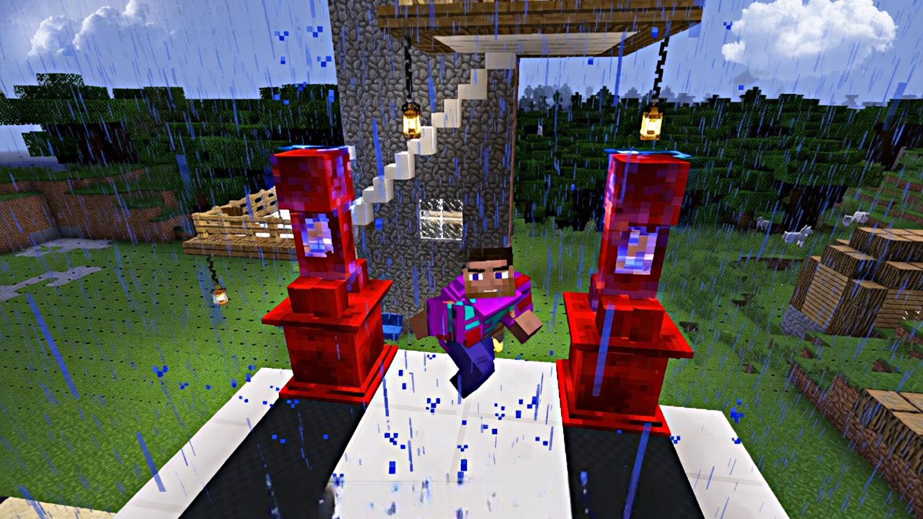 «Башенка» деревня N13 майнкрафт Minecraft!