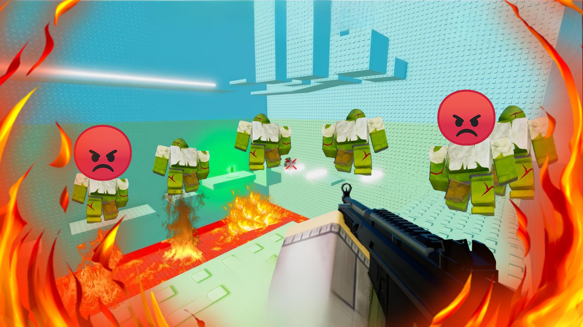 ЛАВА И ЗОМБИ! 🔥💀 Выжить любой ценой | Tower Of Zombies Roblox