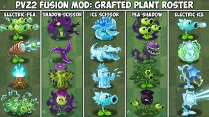 Растения против Зомби ПвЗ Fusion Plants vs. Zombies Hybrid grafted Mod PvZ мод Битва прохождение топ