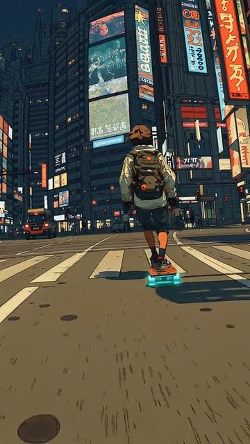 Lofi City Skating
