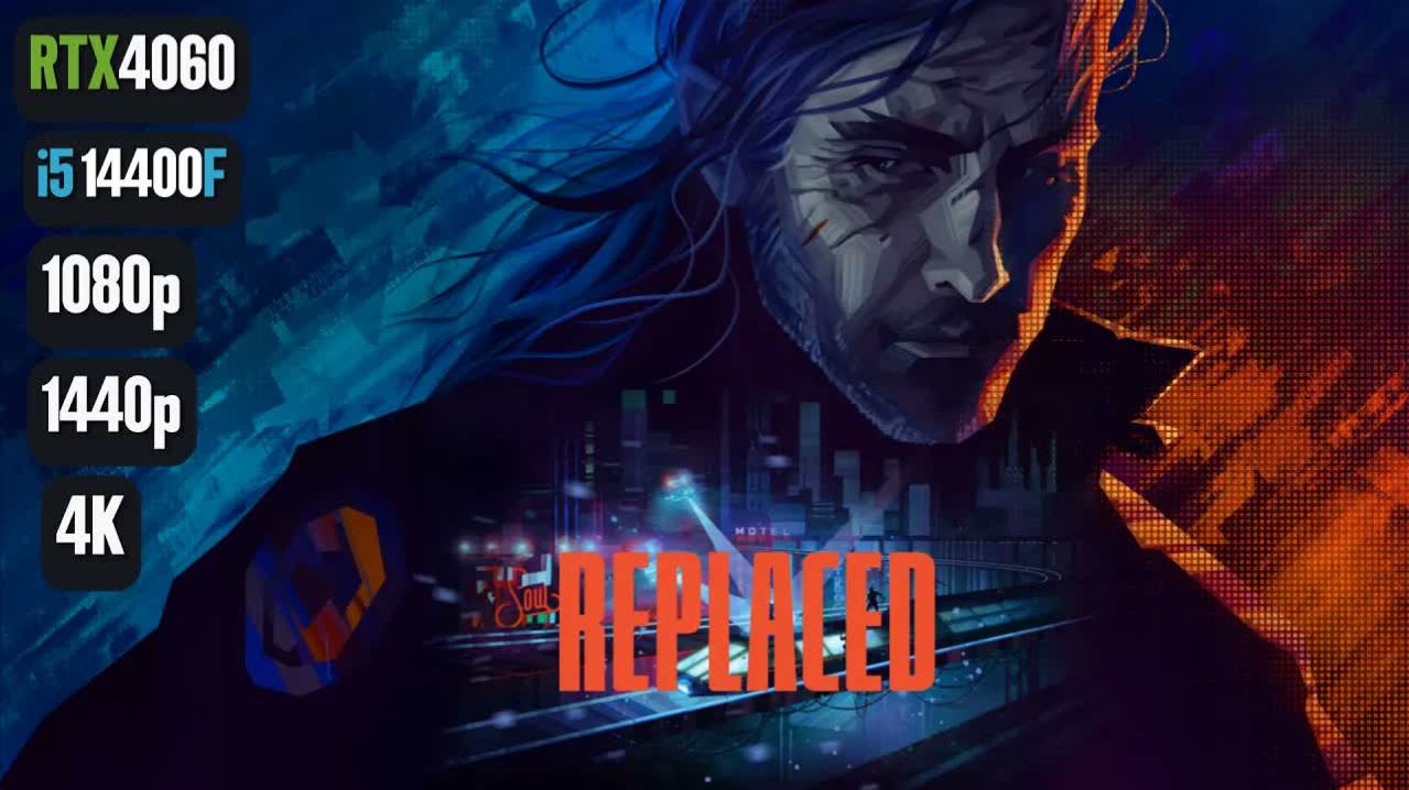 Replaced | RTX 4060 и I5-14400F | 1080p | 1440p | 4K
