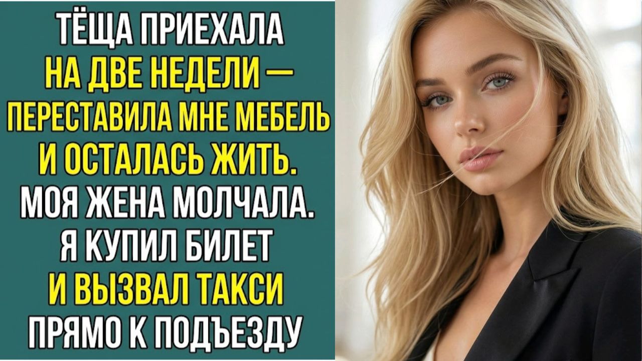 «ОНА ПЕРЕСТАВИЛА МНЕ МЕБЕЛЬ И ОСТАЛАСЬ ЖИТЬ. Я ВЫЗВАЛ ТАКСИ» Слушать житейские истории. Аудиокниги