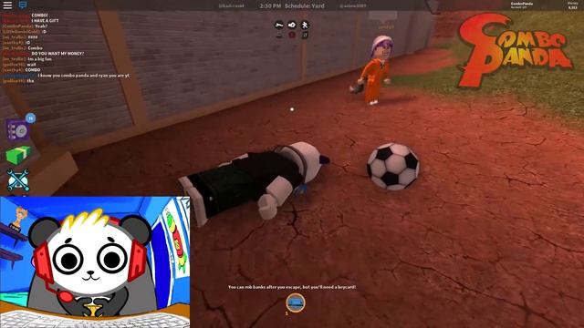 Jailbreak Escape Roblox Ep 3 COPPER KEY Let's Play With Combo Panda